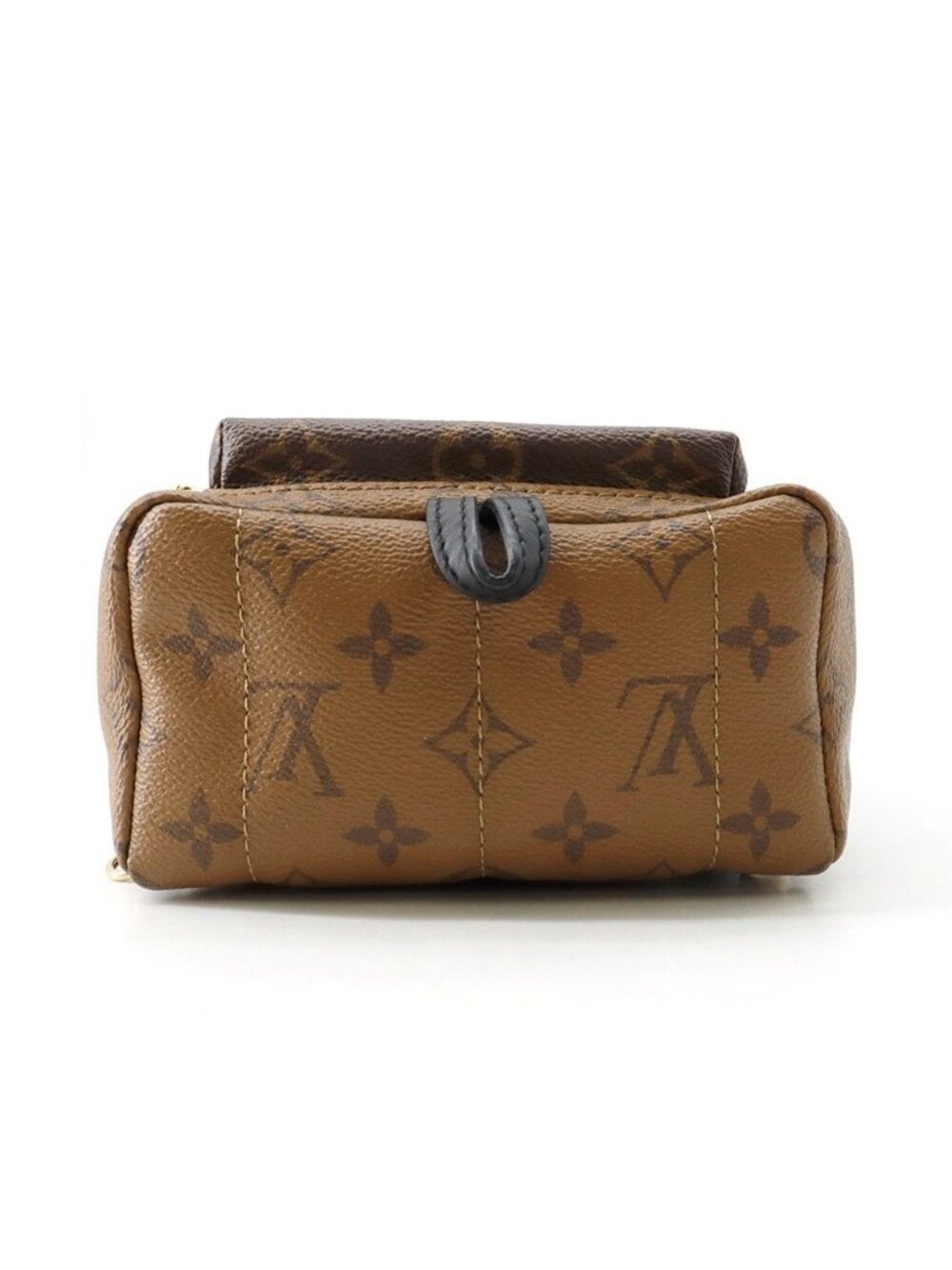 Louis Vuitton Backpack Monogram Reverse Palm Springs Mini Bag Black - Picture 4 of 10